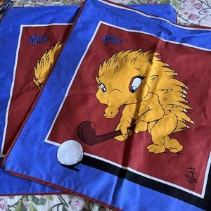 Sydney 2000 Pillow Olympic Covers NWT Millie Print, Set Of 2 Field Hockey